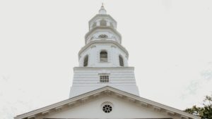 Church Steeple in charleston south carolina