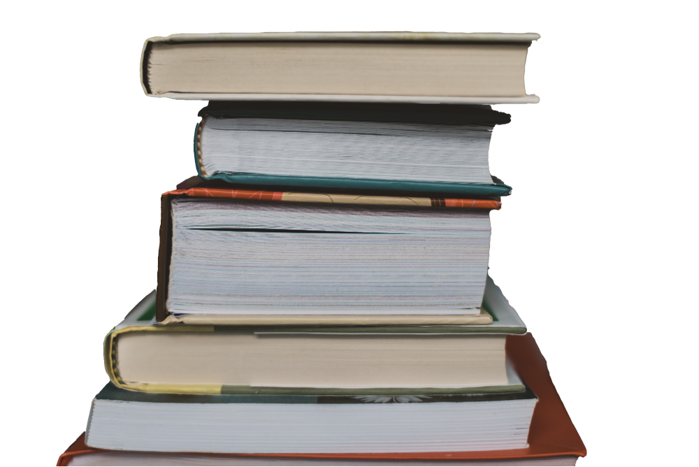 stack of books